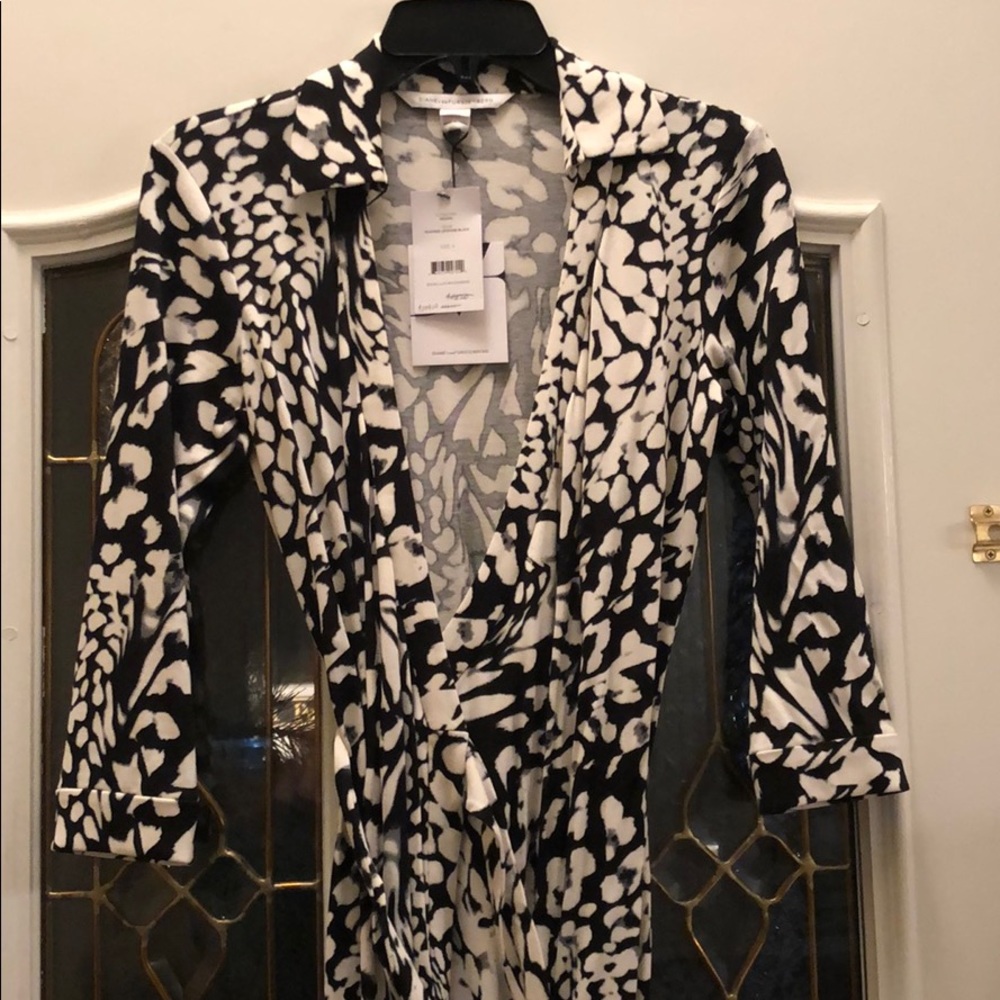 Diane vonFurstenberg maxi wrap dress